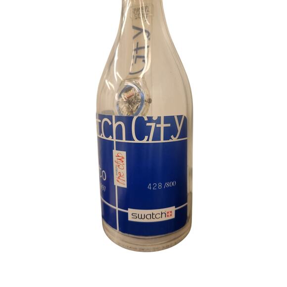 Swatch Access Watch City 1997 Otranto Bottle The Club Members Numbered Edition - Picture 2 of 12